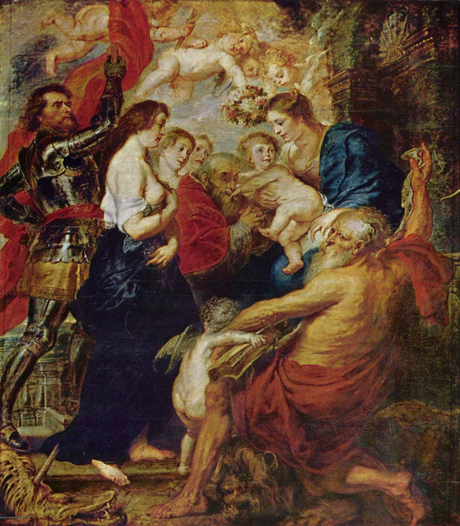Our Lady with the Saints